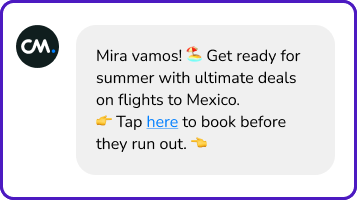 deals and offers sms